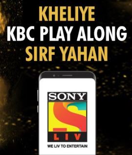 Ab kheliye KBC Play Along Sony LIV par aur dekhiye KBC10 har raat 9 baje