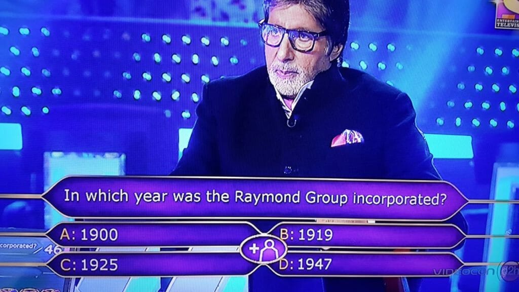 In which year was the Raymond Group was incorporated