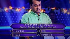 Ques In which of these countries is Bikram Sambat the official calendar