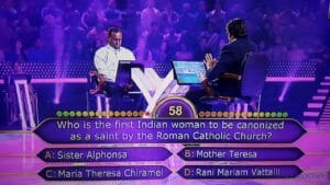 Ques Who is the first Indian woman to be canonized as a saint by the Roman Catholic Church