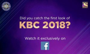 First look of KBC 2018