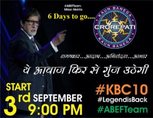 6 Days to go for KBC