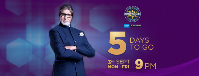 5 Days to go : A Day in making KBC official on the set of KBC with the Media