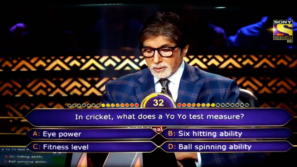 Ques : In cricket, what does a Yo Yo test measure?