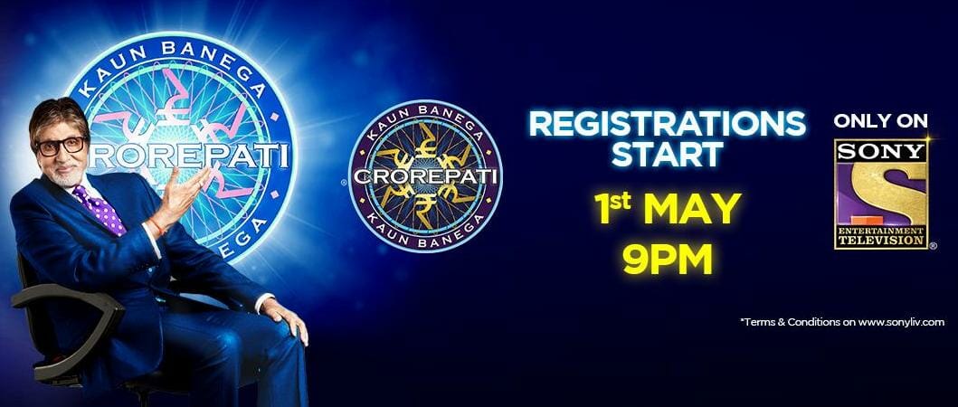 KBC 2019 – Registration starting 1st May  – Stay tuned for Questions