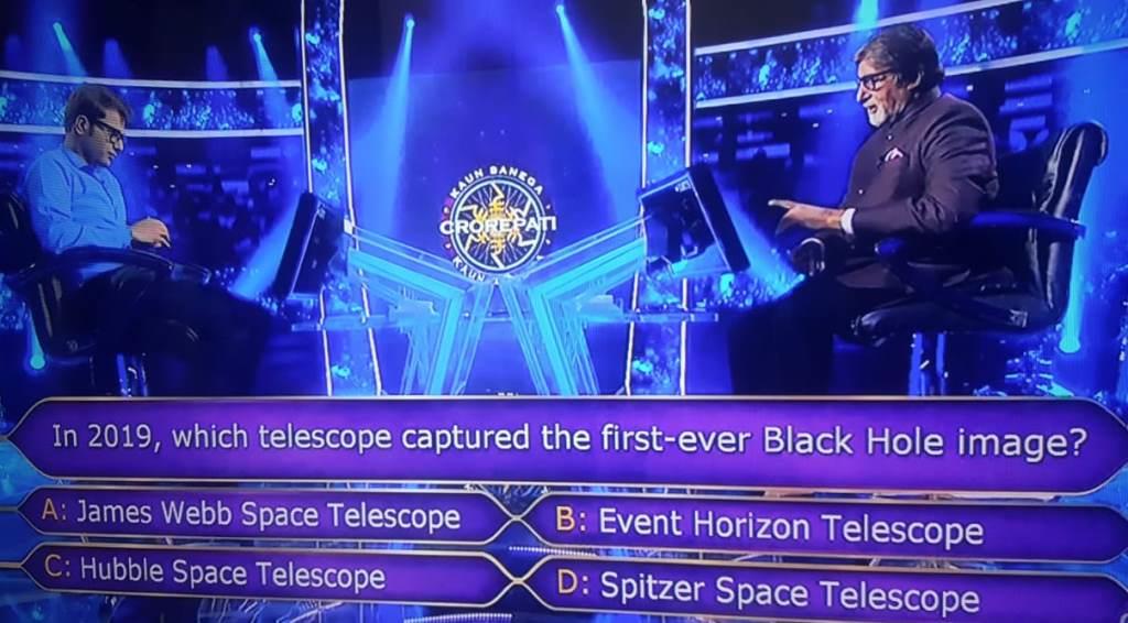 Ques : In 2019, which telescope captured the first-ever Black Hole image?