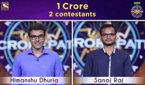 KBC Contestant both on one crore