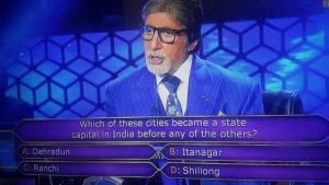 Which of these cities became a state capital in India before any of the others