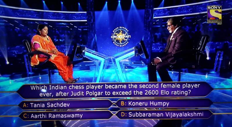 Ques : Which Indian chess player became the second female player ever, after Judit Polgar to exceed the 2600 Elo rating?