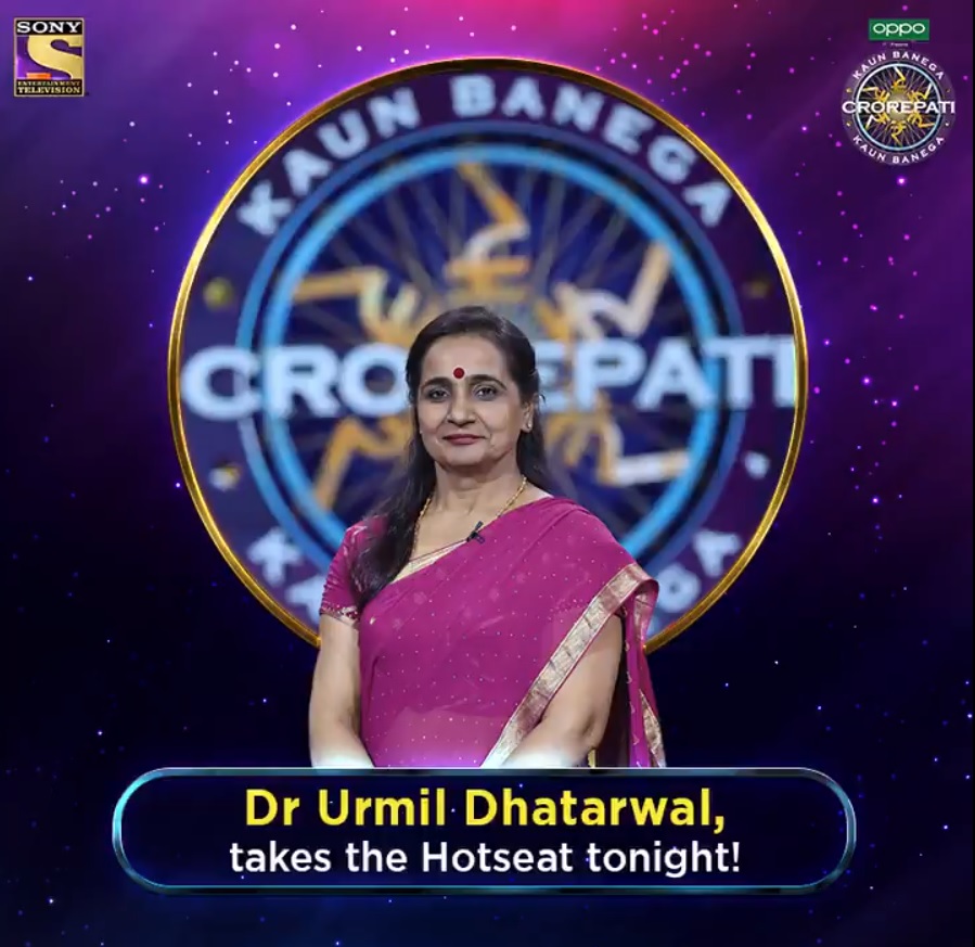 Dr Urmil Dhatarwal is all set to win you over – KBC Contestant Tonight