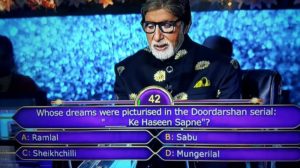 Whose dreams were picturised in the Doordarshan Serial