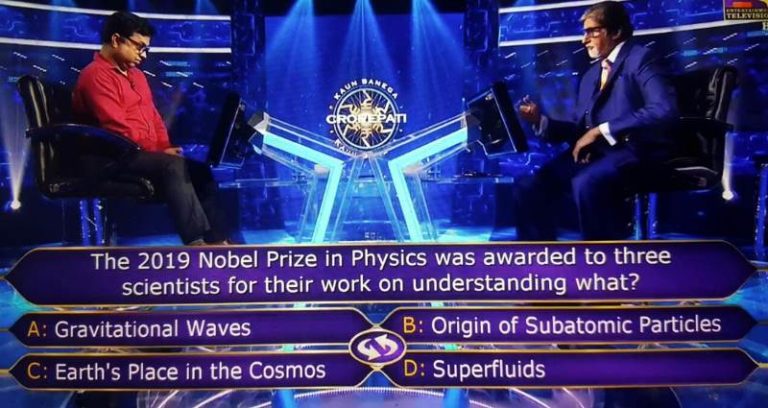 Ques : The 2019 Nobel Prize in Physics was awarded to three scientists for their work on understanding what?
