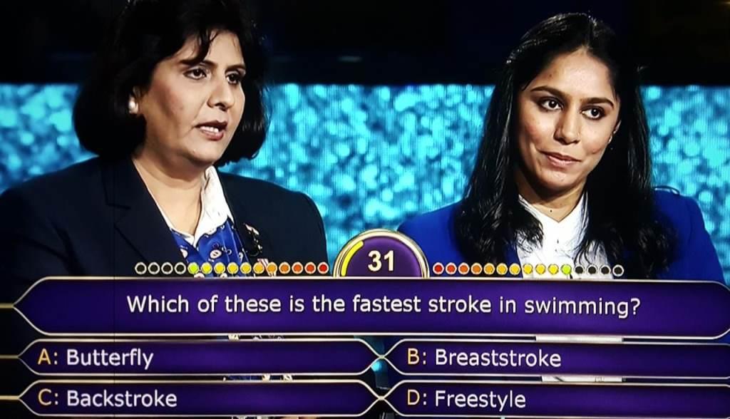 fastest stroke in swimming