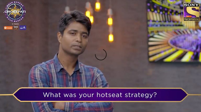 Watch our hotseat contestant Sonu Kumar Gupta share his KBC12 journey