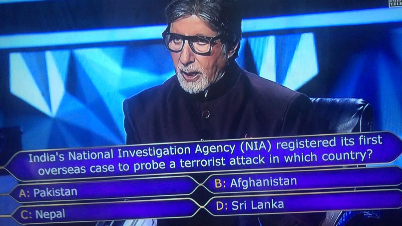 Ques : India’s National Investigation Agency (NIA) registered its first overseas case to probe a terrorist attack in which country?