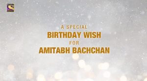 Special Birthday wish for Amitabh bachchan