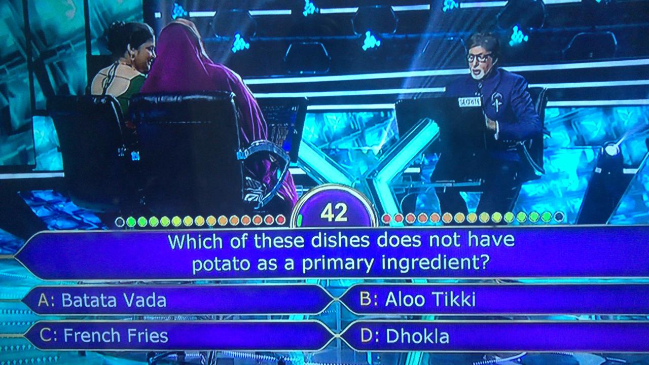 Ques : Which of these dishes does not have potato as a primary ingredient?