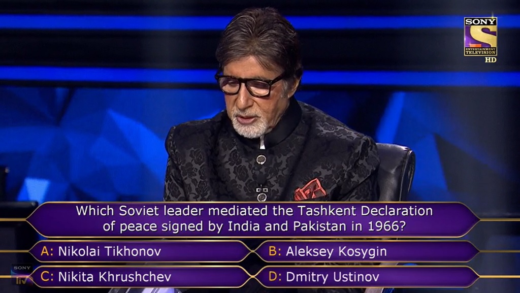 Ques : Which Soviet leader mediated the Tashkent Declaration of peace signed by India and Pakistan in 1966?
