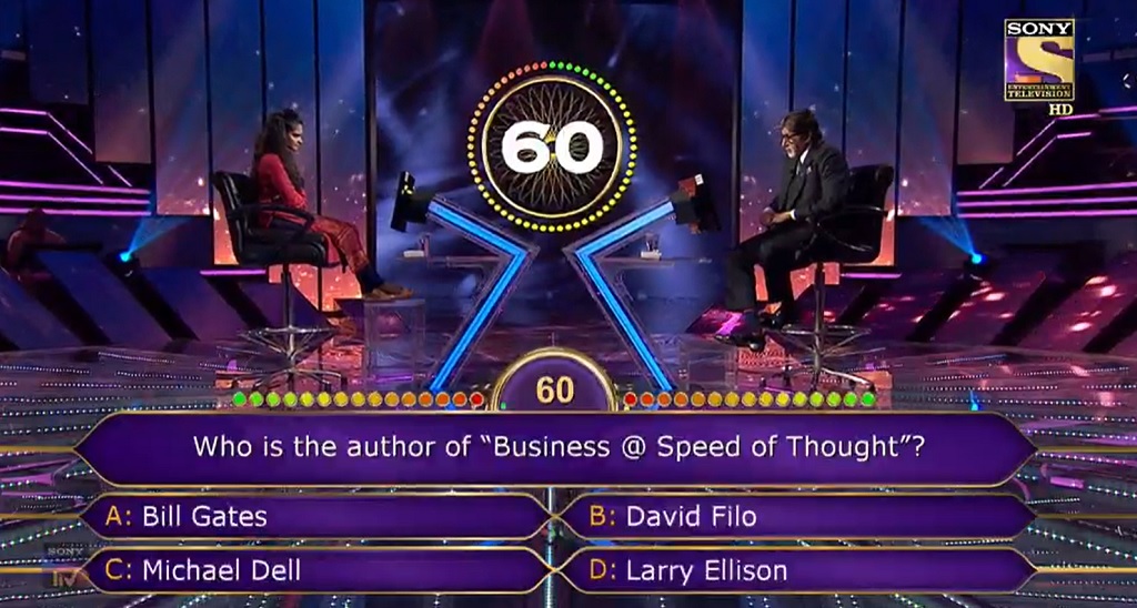 Ques : Who is the author of “Business @ Speed of Thought”?