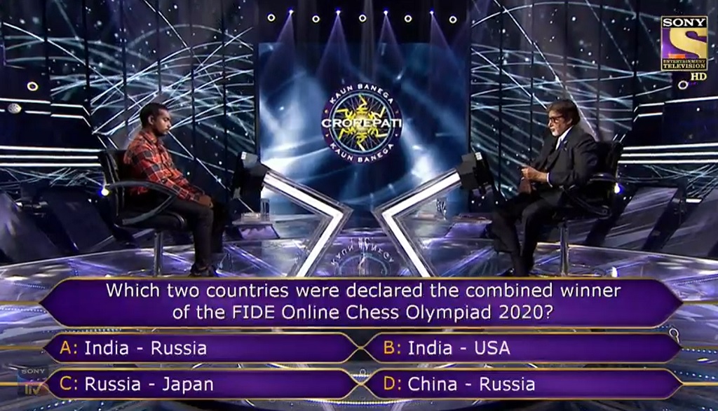 Ques : Which two countries were declared the combined winner of the FIDE Online Chess Olympiad 2020?