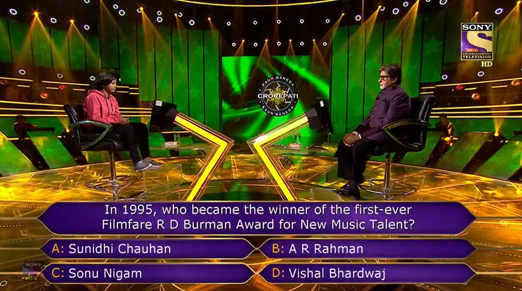 Ques : In 1995, who became the winner of the first-ever Filmfare R D Burman Award for New Music Talent?