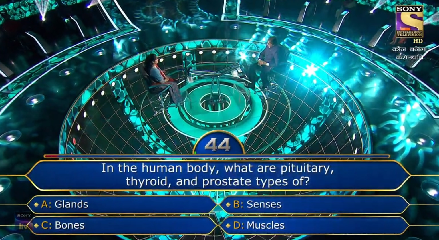 Ques : In the human body, what are pituitary,  thyroid,  and prostate types of?