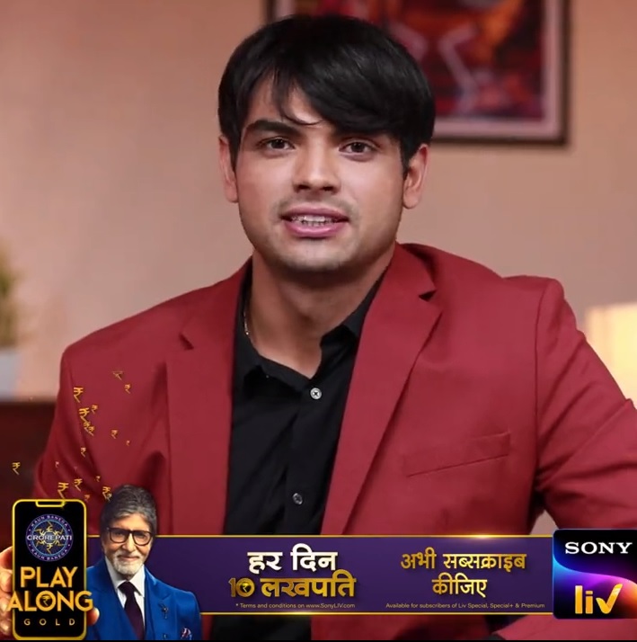 Neeraj Chopra & PR Sreejesh on the set of KBC – Episode on 17th September