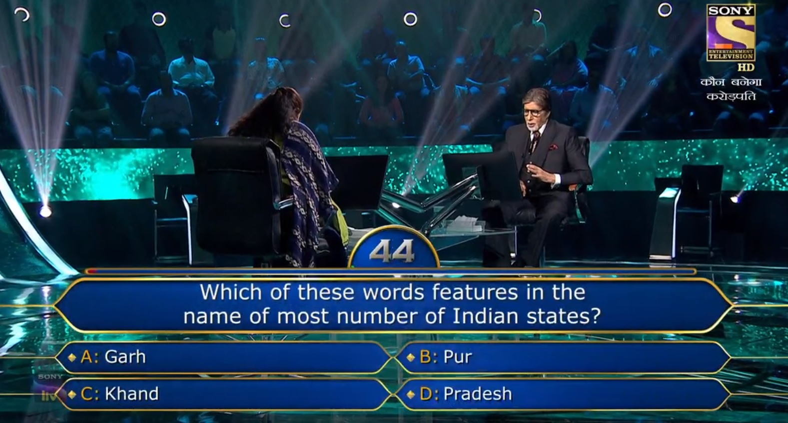 Ques : Which of these words features in the name of most number of Indian states?