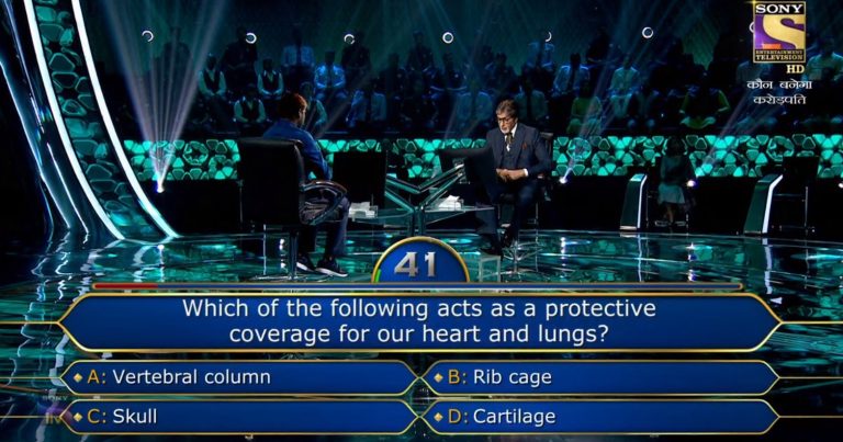 Ques : Which of the following acts as a protective coverage for our heart and lungs?