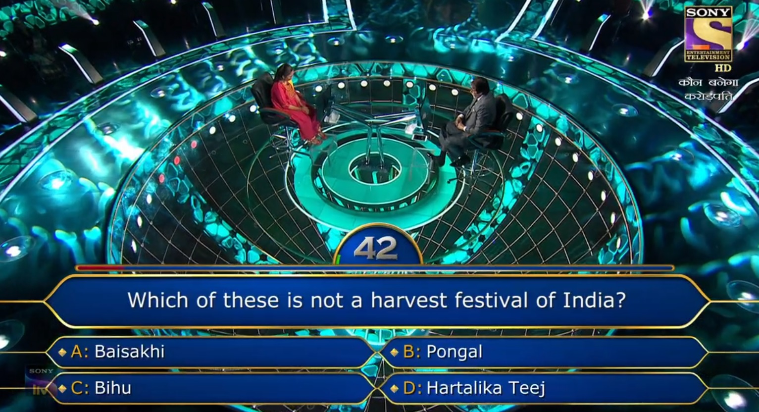 Ques : Which of these is not a harvest festival of India?
