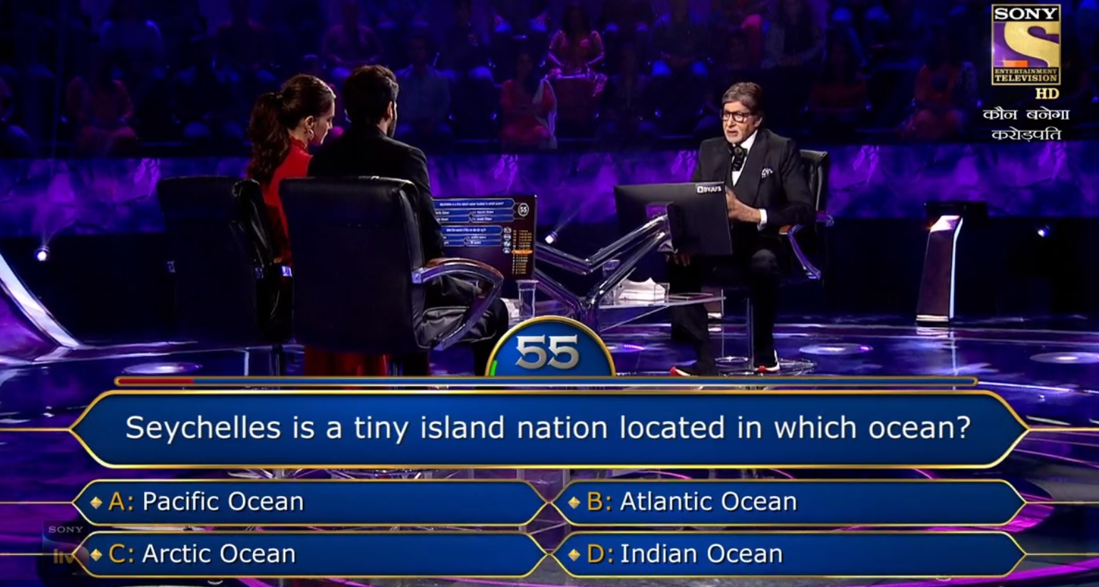 Ques : Seychelles is a tiny island nation located in which ocean?