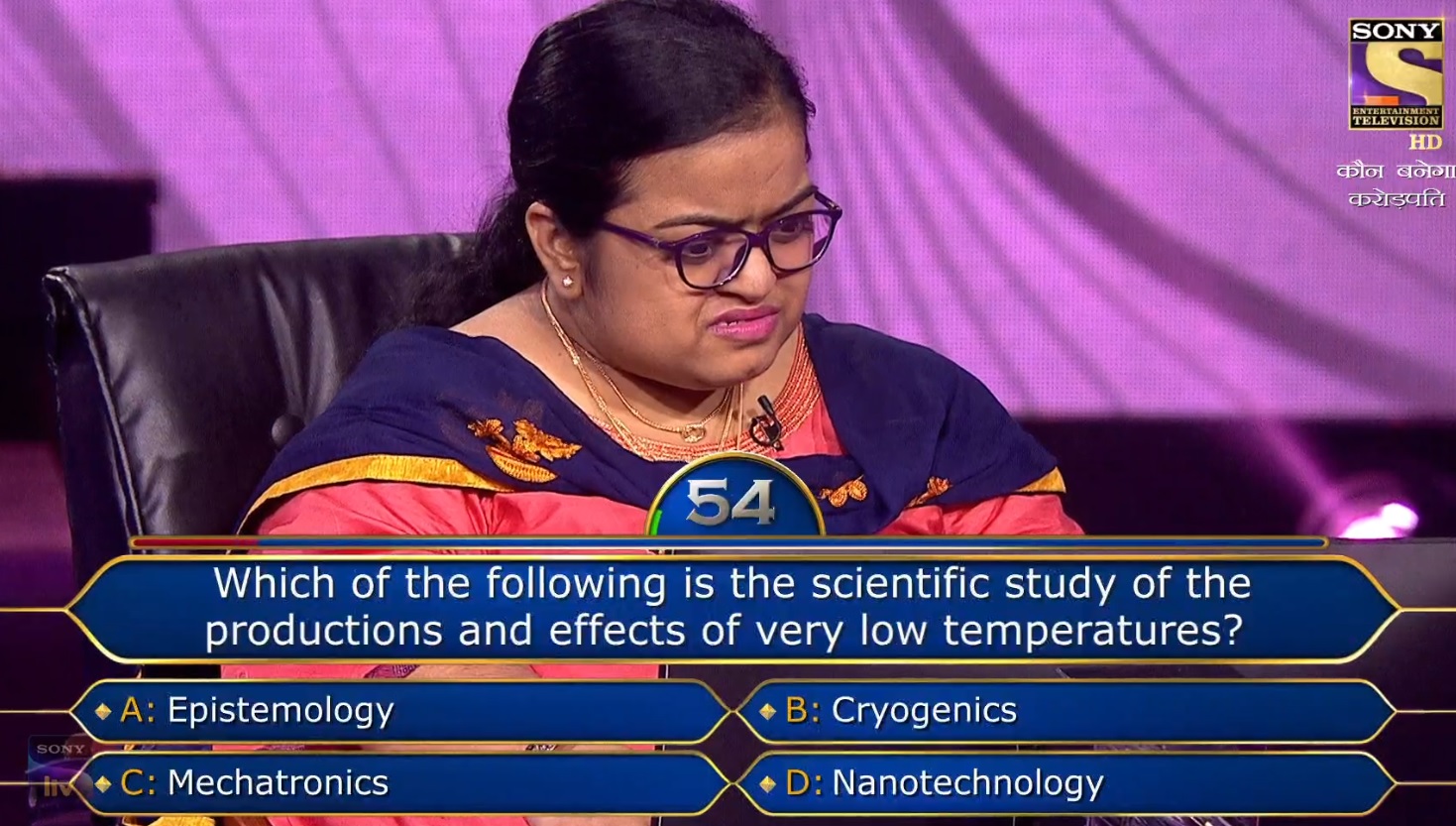 Ques : Which of the following is the scientific study of the productions and effects of very low temperatures?