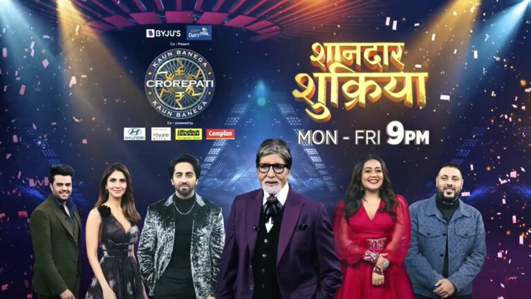 Dekhiye humaare Shaandaar Shukriya week ke entertaining aur exciting episodes Kaun Banega Crorepati mein
