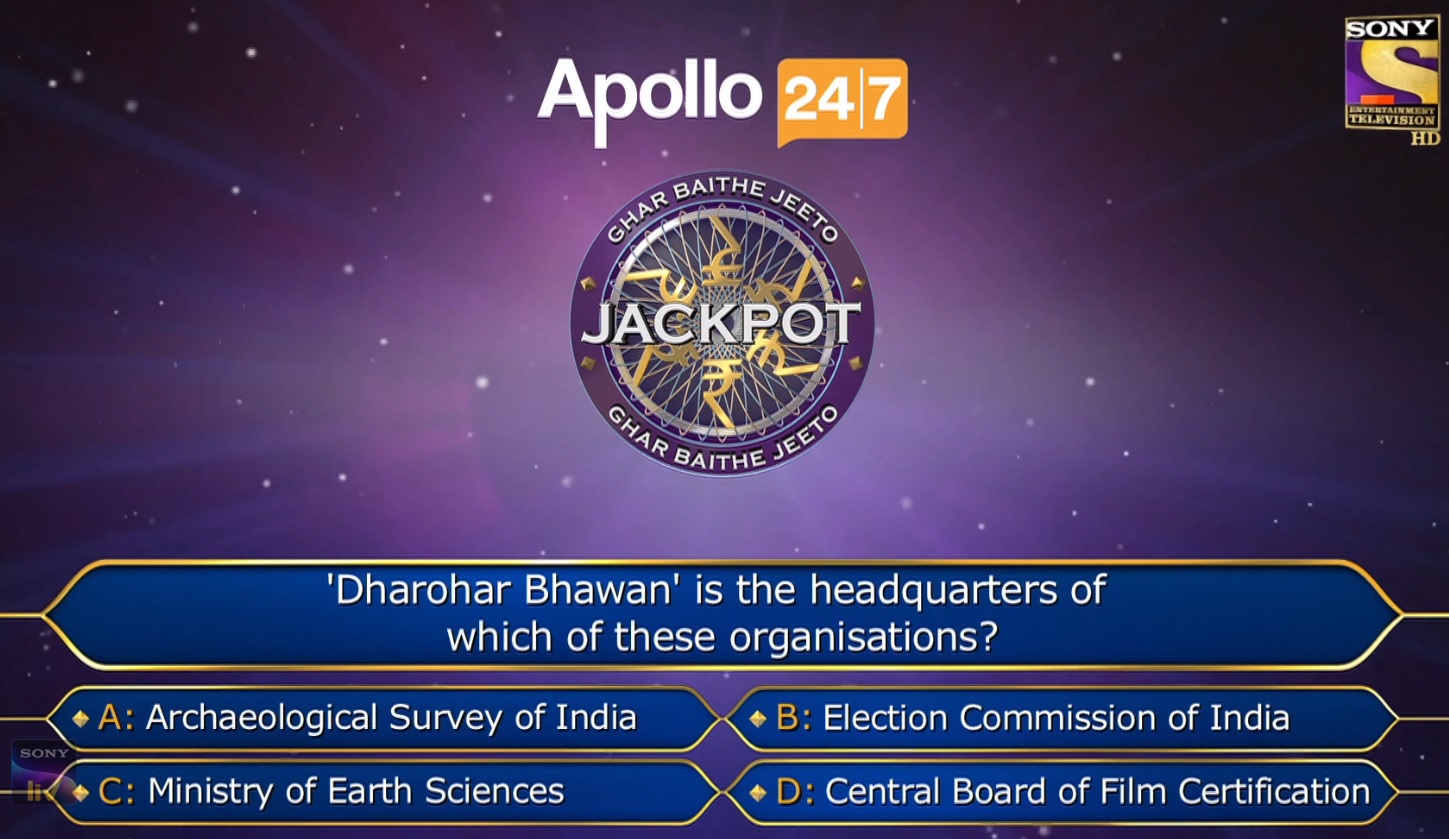 Fourth GBJJ Question – Dharohar Bhawan is the headquarters of which of these organizations?