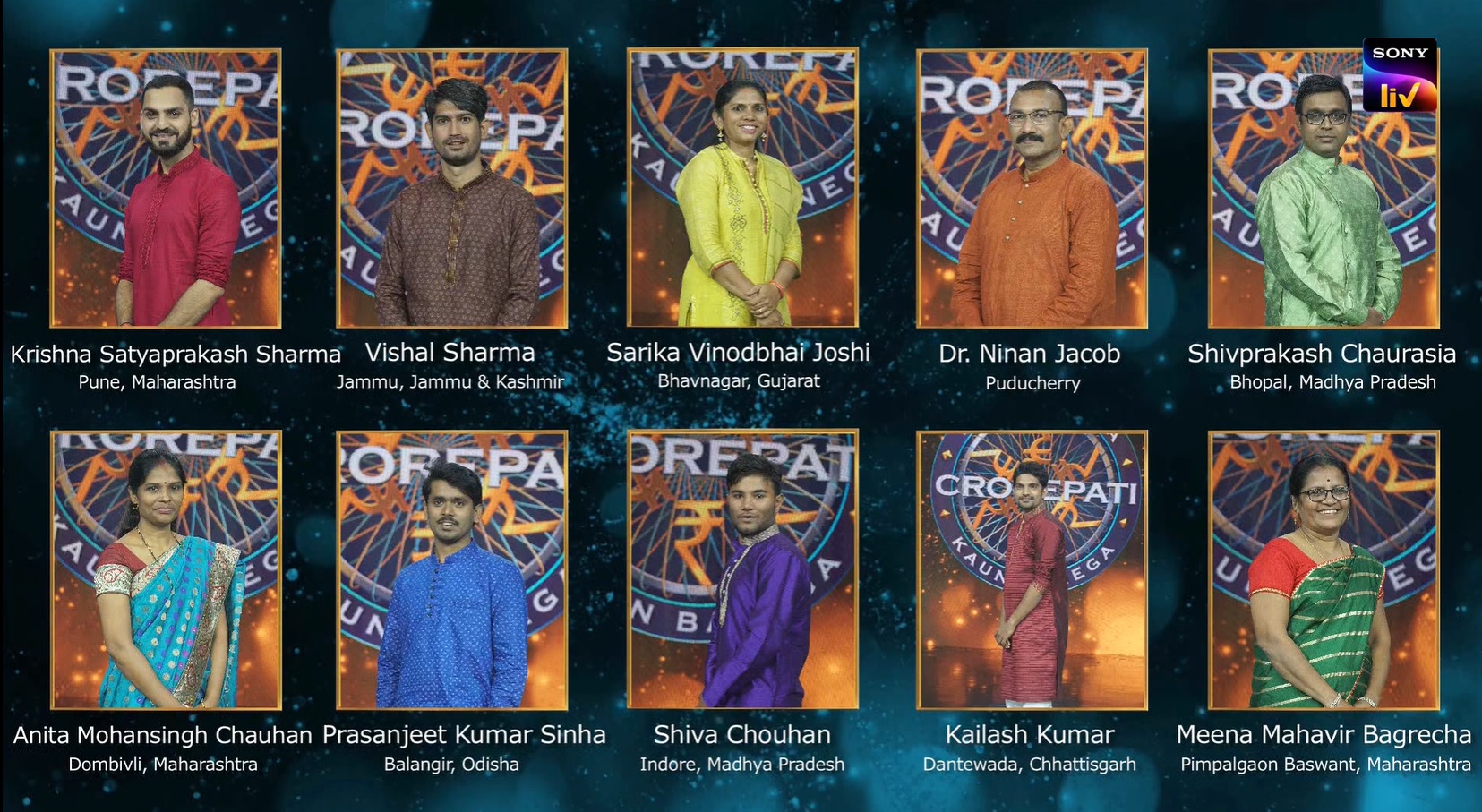 8th Friday – KBC Play Along Contestant 2022 – Top 10 Play along Contestants of the week