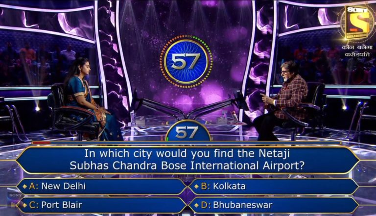 Ques : In which city would you find the Netaji Subhas Chandra Bose International Airport?