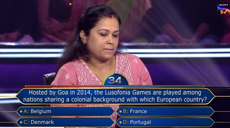 Ques : Hosted by Goa in 2014, the Lusofinia Games are played among nations sharing a colonial background with which European country?