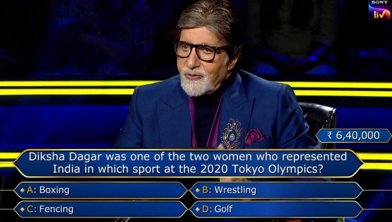 Ques : Diksha Dagar was one of the two women who represented India in which sport at the 2020 Tokyo Olympics?