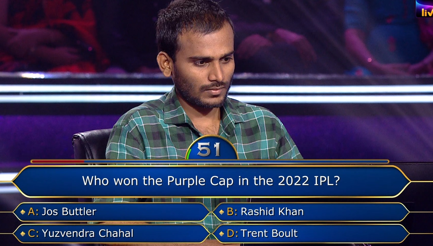 Ques : Who won the Purple Cap in the 2022 IPL?