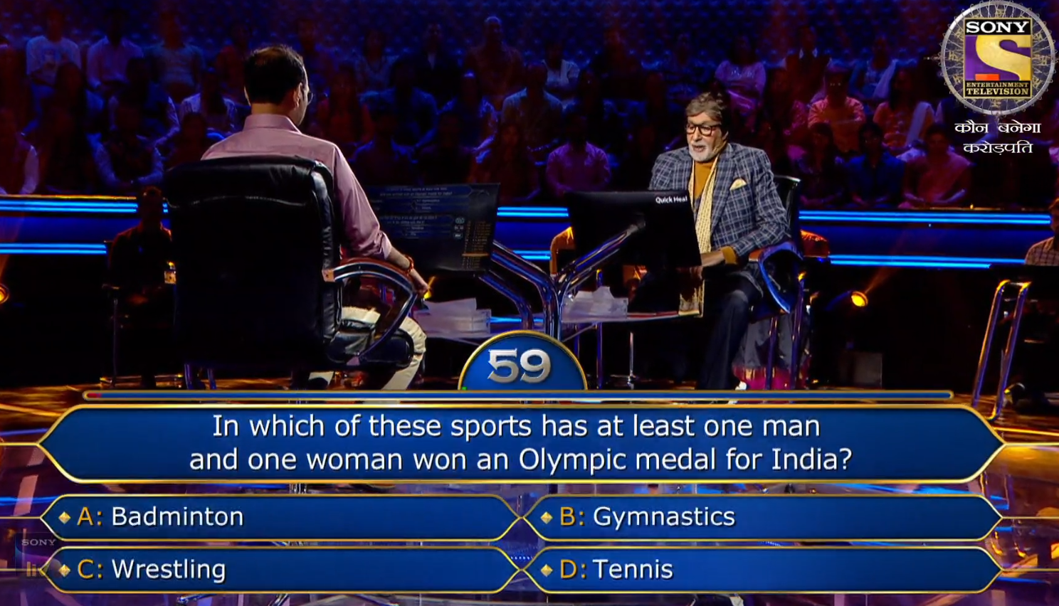 Ques : In which of these sports has at least one man and one women won an Olympic medal for India?