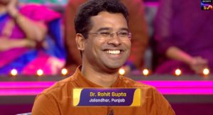 Dr Rohit Gupta KBC