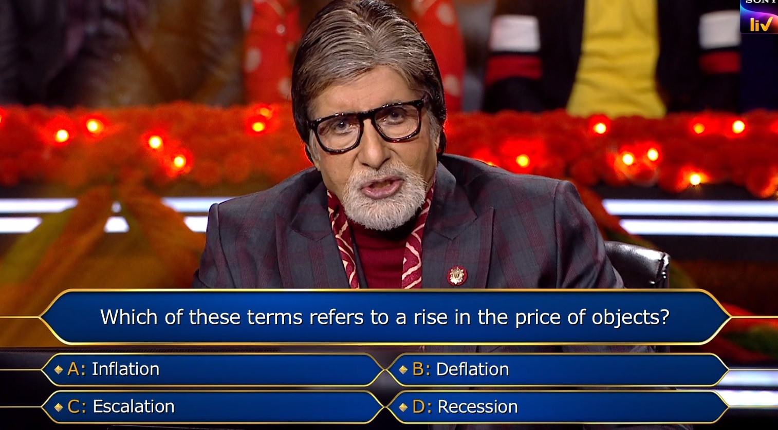 2nd KBC Golden Week Ques : Which of these terms refers to a rise in the price of objects?
