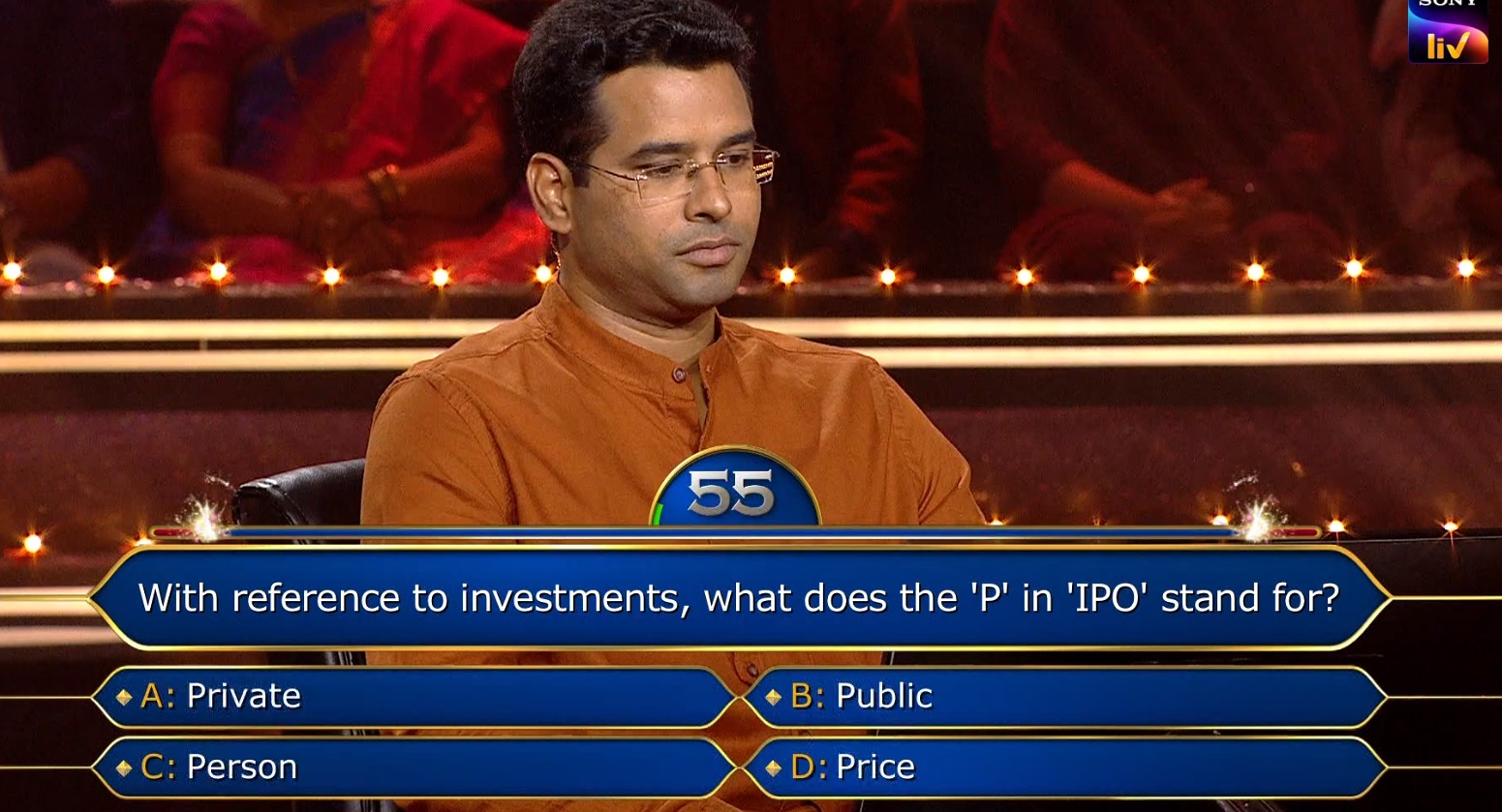 Ques : With reference to investments, what does the ‘P’ in ‘IPO’ stand for?