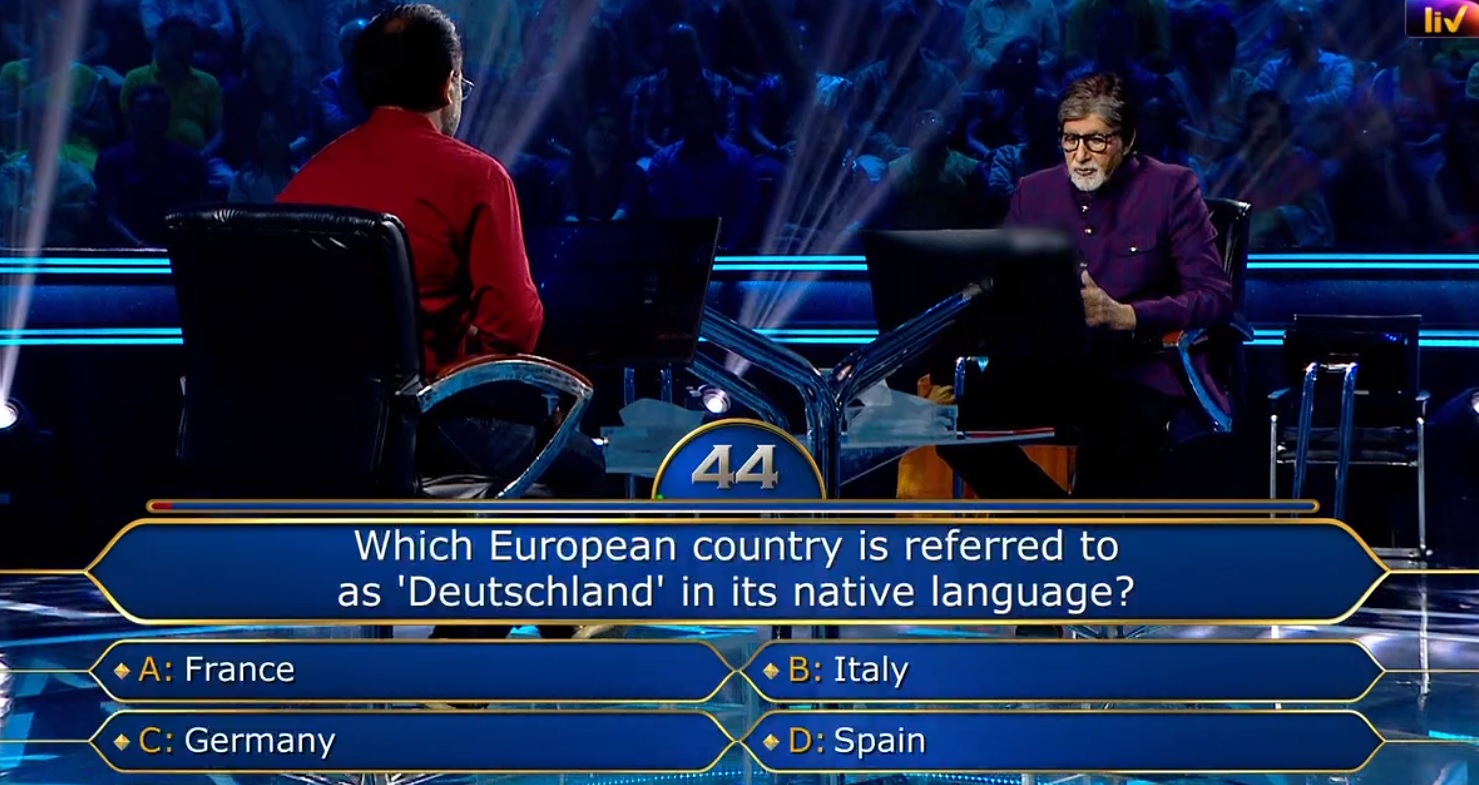Ques : Which European country is referred to as ‘Deutschland’ in its native language?