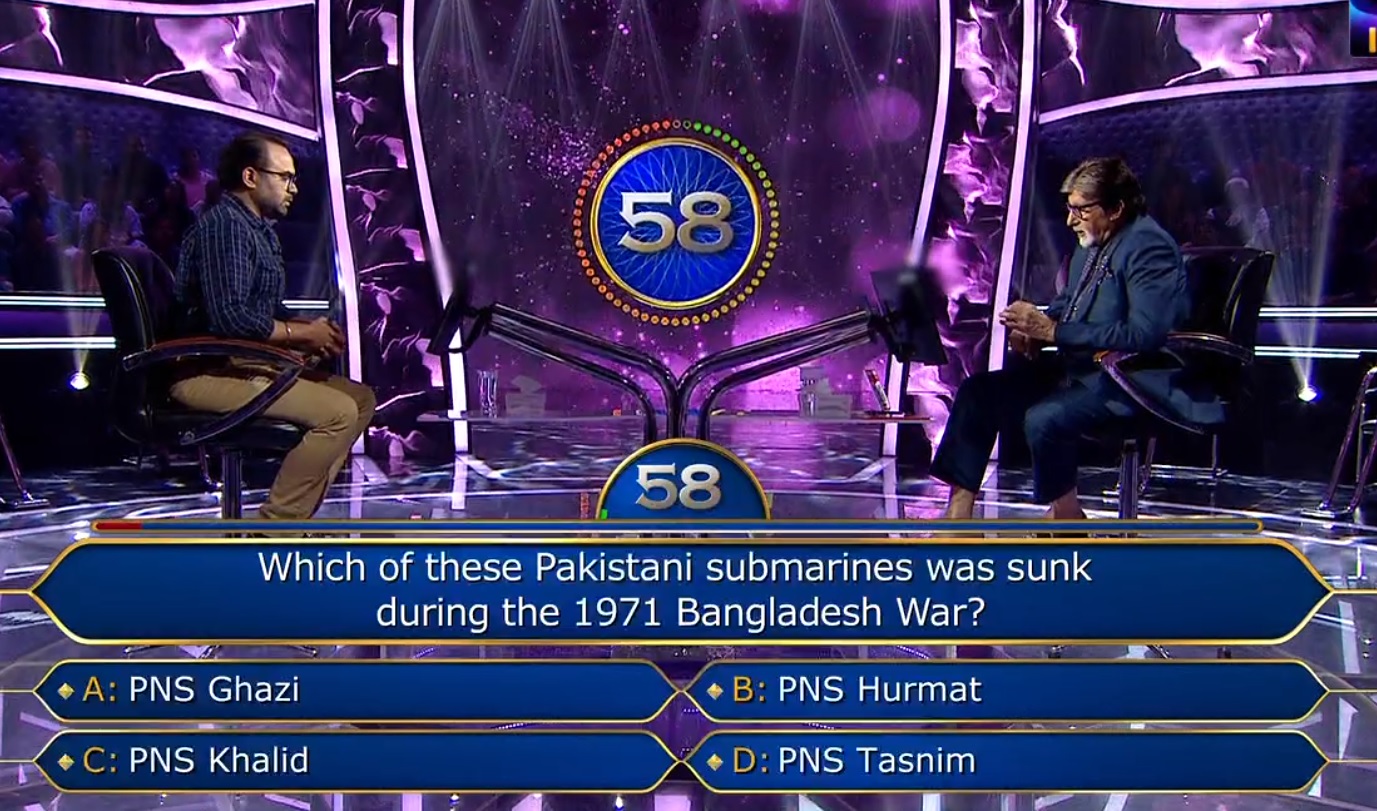 Ques : Which of these Pakistani submarines was sunk during the 1971 Bangladesh War?
