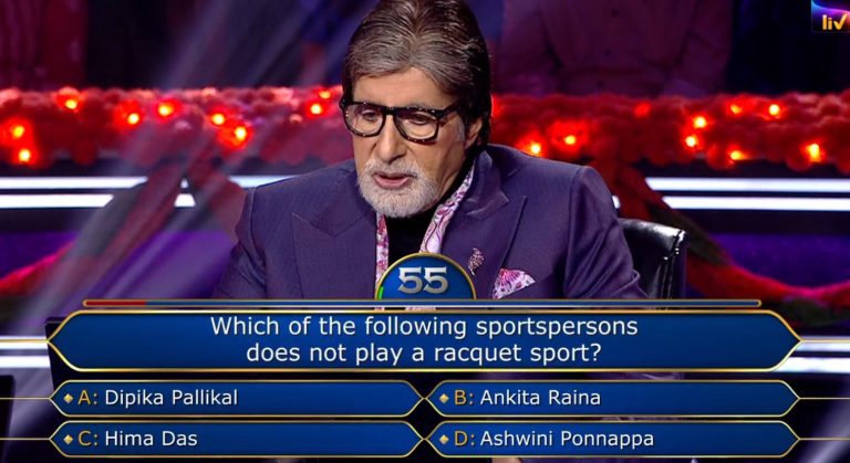 Ques : Which of the following sportspersons does not play a racquet sport?