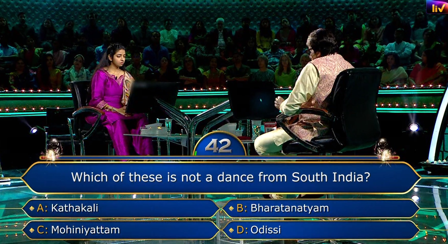 Ques : Which of these is not a dance from South India?