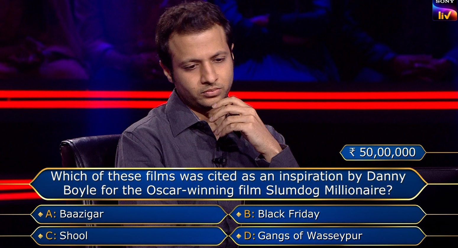 Ques : Which of these films was cited as an inspiration by Danny Boyle for the Oscar-winning film Slumdog Millionaire?
