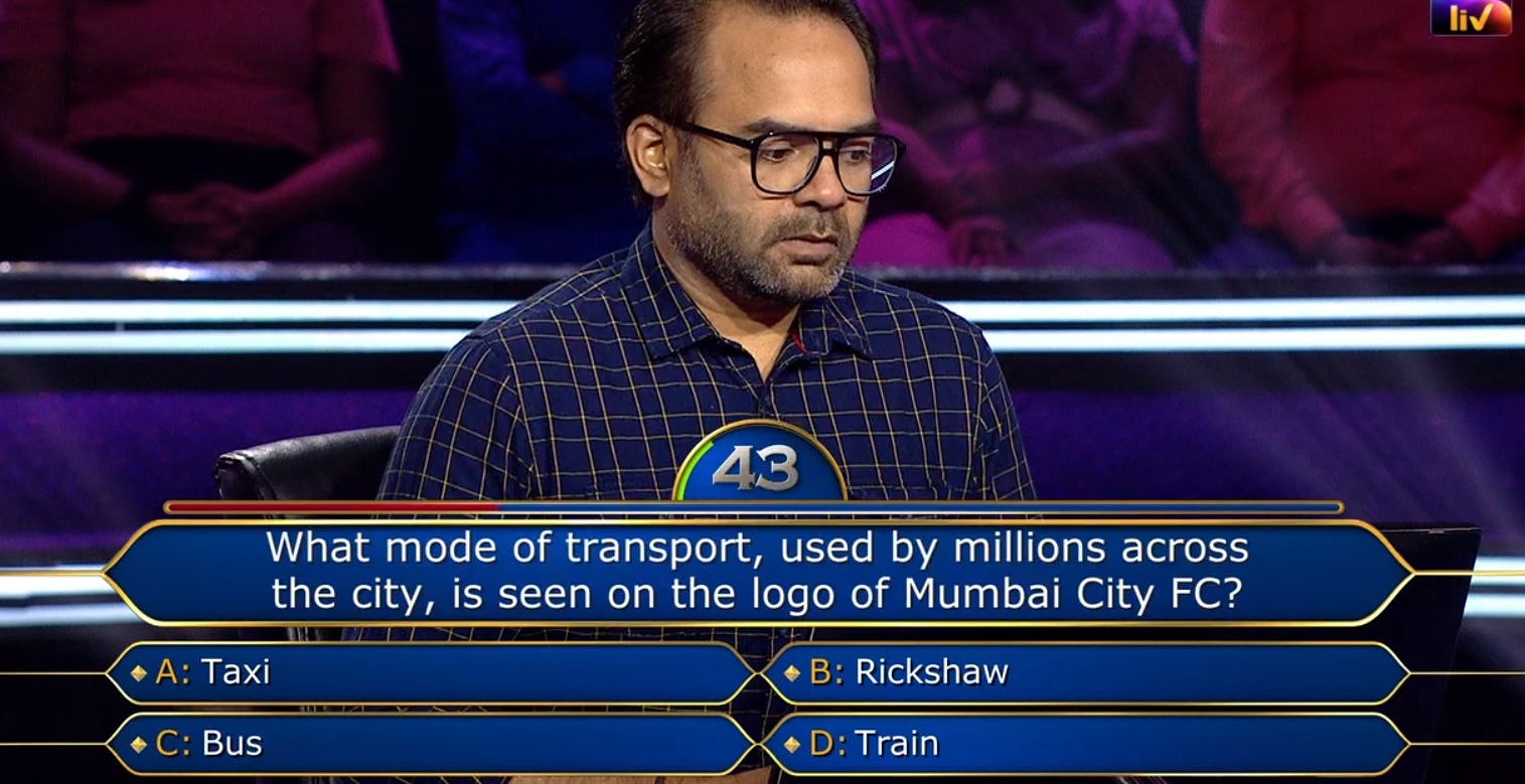 Ques : What mode of transport, used by millions across the city, is seen on the logo of Mumbai City FC?