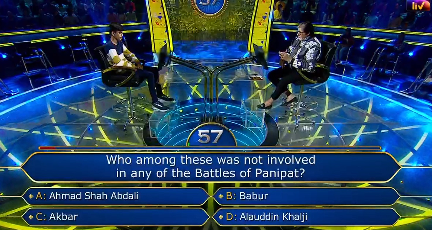Ques : Who among these was not involved in any of the Battles of Panipat?